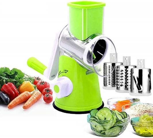 New Rotating Hand Drum 3-in-1 multifunctional grater for kitchen!